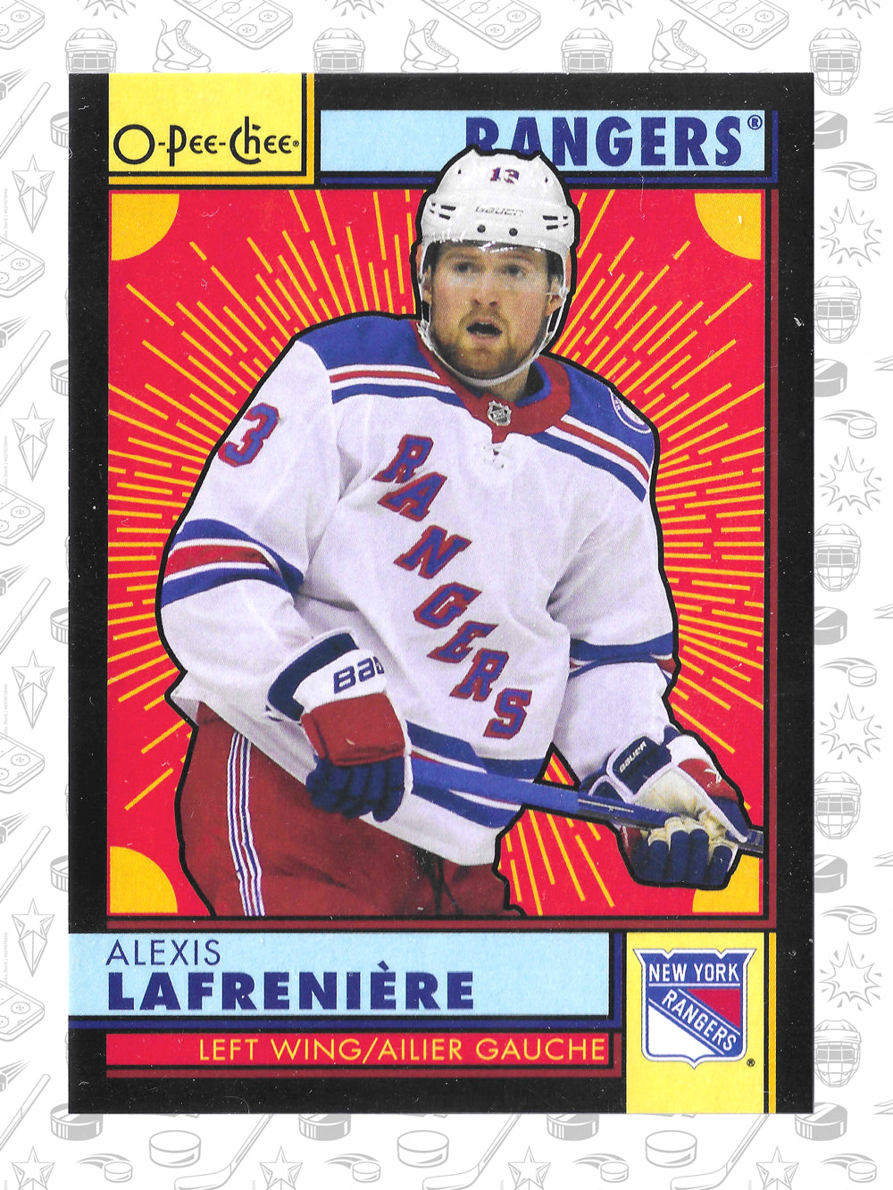 ALEXIS LAFRENIERE, Black Border Retro #97/100 OPC 2022-23 37